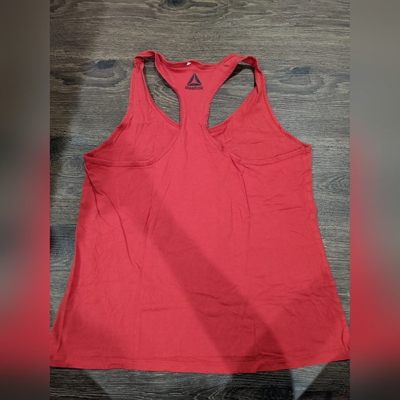 Red Reebok CrossFit Razorback Tank - Picture 3 of 3